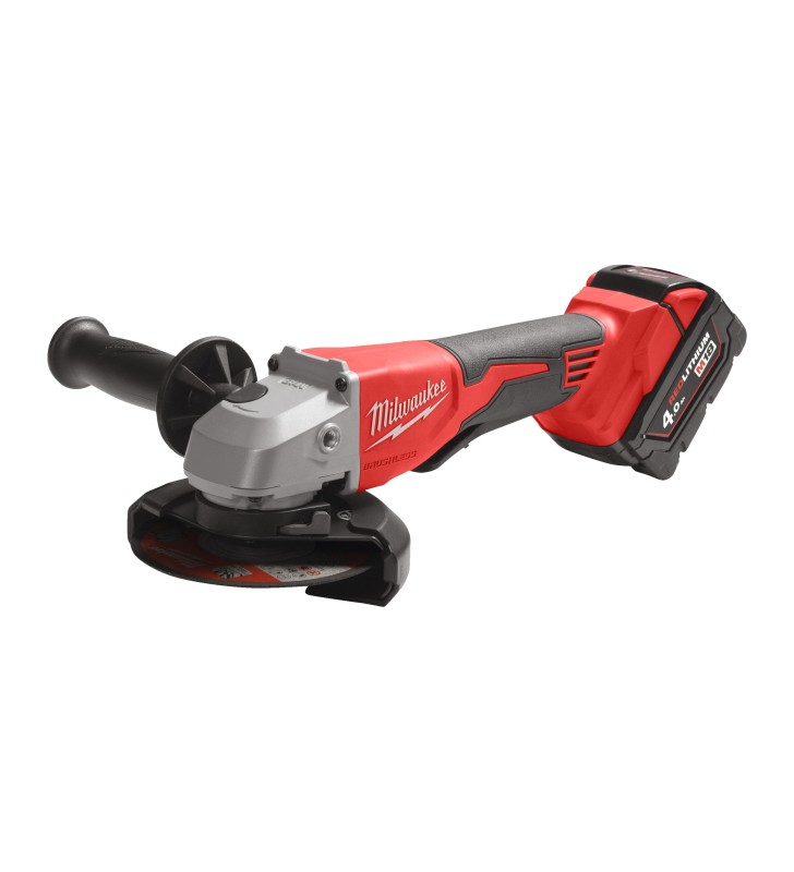 Milwaukee - 4933492646 - M18 Brushless Meuleuse d'angle interrupteur Homme mort 125 mm