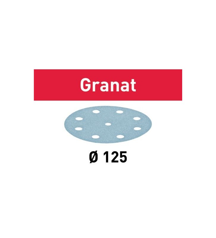 Festool - Abrasif STF D125/8 P120 GR/10 Granat