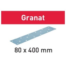 Festool - Abrasifs STF 80x400 P80 GR/50 Granat