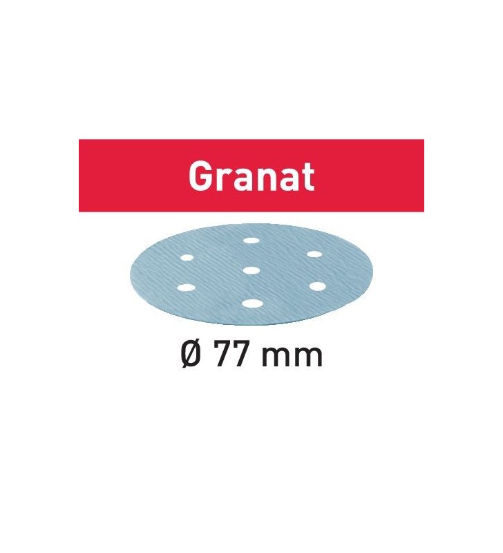 Festool - Abrasif STF D 77/6 P800 GR/50 Granat