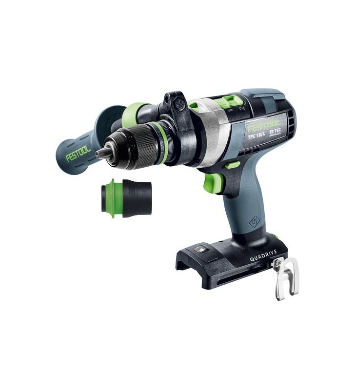 Festool - Perceuse à percussion sans fil TPC 18/4 I-Basic QUADRIVE